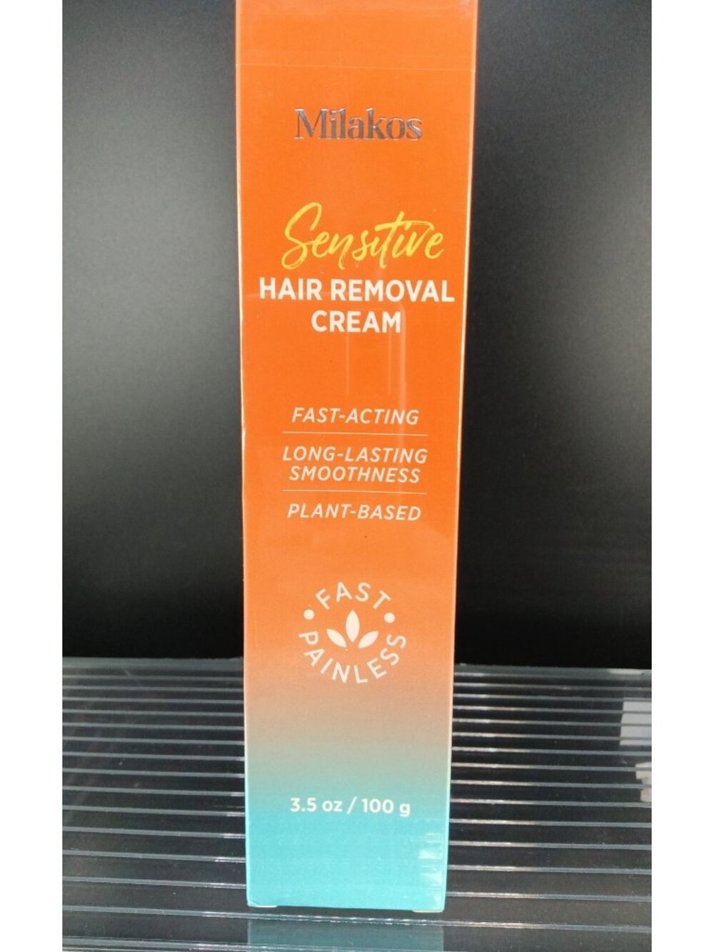 Milakos Sensitive Hair Removal Cream Fast-Acting 3.5 oz Smoothness